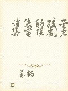 消失的孩子12集电视剧免费观看