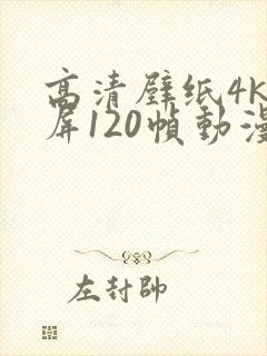 高清壁纸4k全屏120帧动漫封面