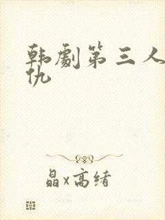 韩剧第三人称复仇封面