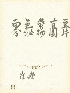 白色带有豆腐渣分泌物图片