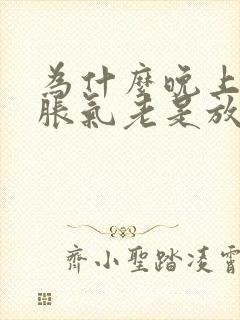 为什么晚上肚子胀气老是放屁封面