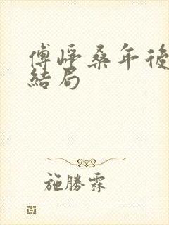 傅峥桑年后续大结局封面