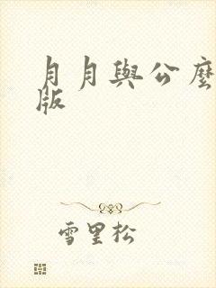 月月与公么完整版封面