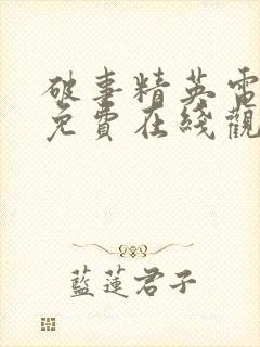 破事精英电视剧免费在线观看全集