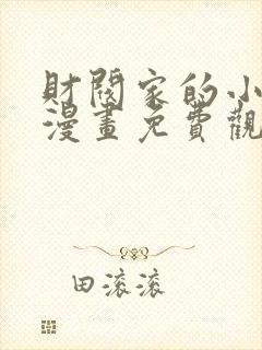 财阀家的小儿子漫画免费观看完整版