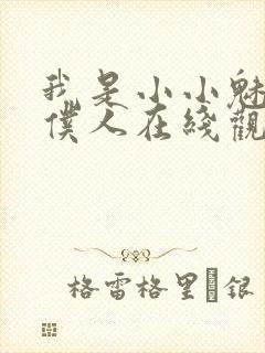 我是小小魅魔的仆人在线观看新动漫