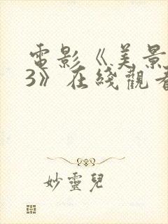 电影《美景之屋3》在线观看封面