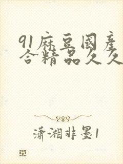 91麻豆国产综合精品久久封面