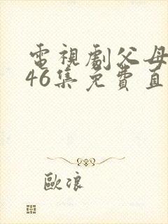 电视剧父母爱情46集免费直播