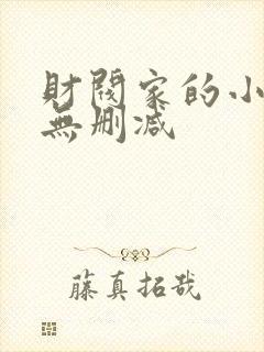 财阀家的小儿子无删减