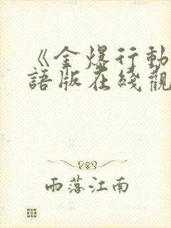 《金爆行动》国语版在线观看封面