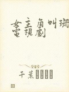 女主角叫珊珊的电视剧