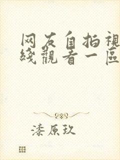 网友自拍视频在线观看一区