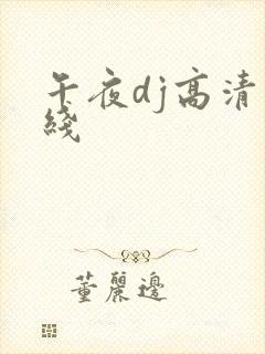 午夜dj高清在线