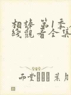 相棒 第1季在线观看全集免费播放