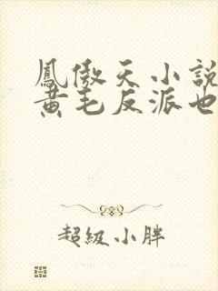 凤傲天小说里的黄毛反派也想得到幸福