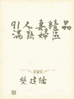 91人妻精品丰满熟妇区