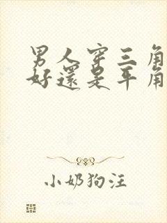 男人穿三角内裤好还是平角内裤好