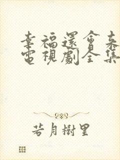 幸福还会来敲门电视剧全集免费观看封面