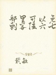 哪里可以免费看刺客伍六七封面