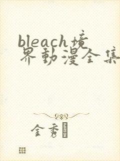 bleach境界动漫全集免费观看全集