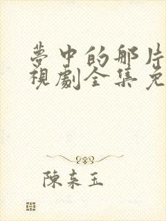 梦中的那片海电视剧全集免费观看