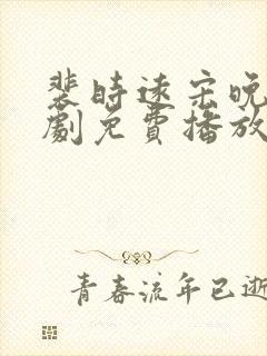 裴时远宋晚宁短剧免费播放