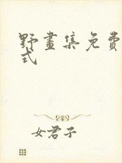 野画集免费下拉式封面