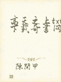 高天之上txt下载奇书网