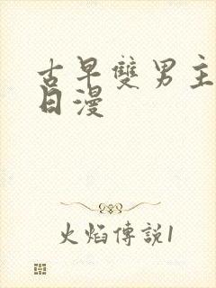 古早双男主番剧日漫