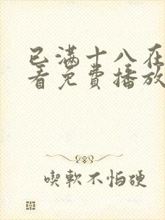 已满十八在线观看免费播放电视剧第5