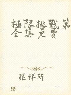 极限挑战第4季全集免费