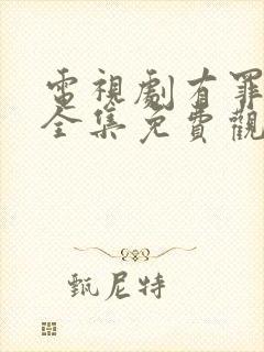 电视剧有罪之身全集免费观看高清