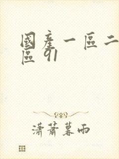 国产一区二区三区 91