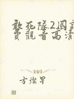 敢死队2国语免费观看高清完整版