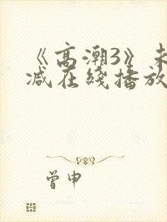 《高潮3》未删减在线播放