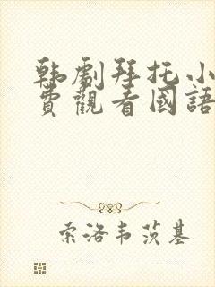 韩剧拜托小姐免费观看国语版全集