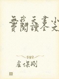 无我天书小说免费阅读全文最新章节