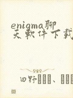 enigma聊天软件下载安卓版
