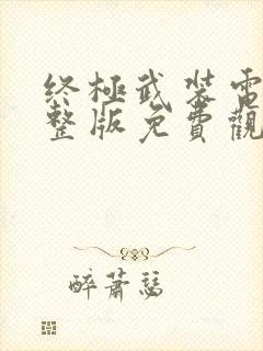 终极武装电影完整版免费观看封面