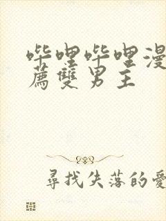 哔哩哔哩漫画推荐双男主封面