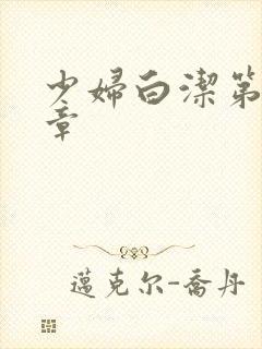 少妇白洁第三十章封面