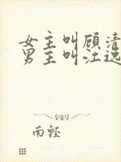 女主叫顾清寒,男主叫江逸晨