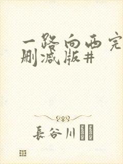 一路向西完整未删减版#