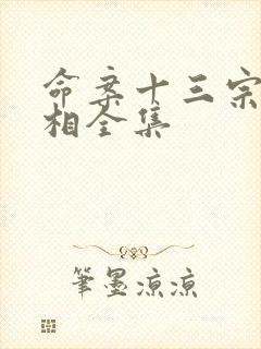 命案十三宗之真相全集