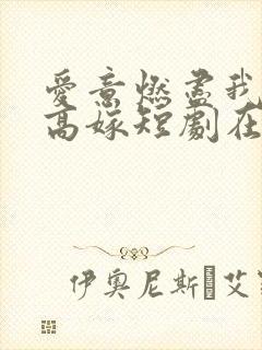 爱意燃尽我转身高嫁短剧在线观看