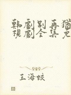 韩剧别再犹豫电视剧全集免费观看