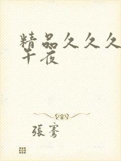 精品久久久久久午夜