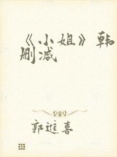 《小姐》韩剧未删减