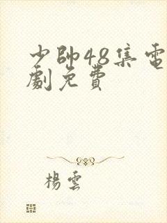 少帅48集电视剧免费